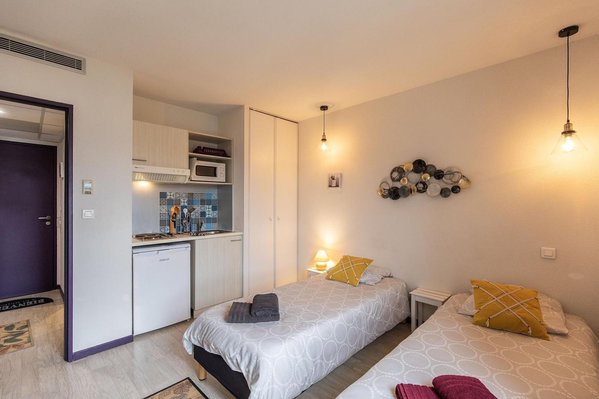 Tithome 1 - Gare, Centre Ville, Vue Montagne Et Chateau *